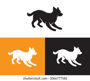 dog  pet logo vector  art outline design