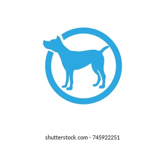 Dog pet logos