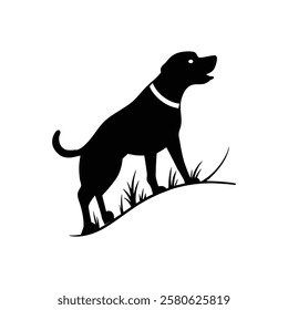 dog, pet, puppy, outline, playful, cut out, tail, terrier, horizontal, mammal, graphic, friendship, profile, running, icon set, pictogram, paw, obedience,  trust, jumping, tattoo, simplicity,