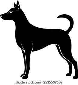 cão, animal de estimação, cachorrinho, silhueta, gráfico, mamífero, amigos, cachorro, contorno, clip-art, pedigree, buldogue, puro-sangue, pé, pata, perfil, terrier, imagem, arte, contorno, emblema cão vetor ícone