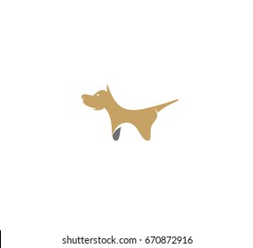 Dog pet, vector illustration
