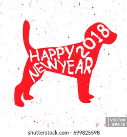 Dog. A pet. Vector illustration. The icon. For your design.
