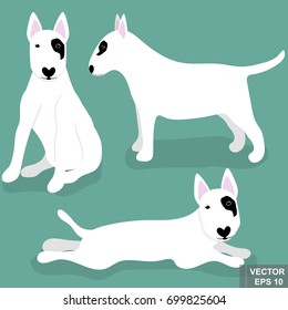 Dog. A pet. Vector illustration. The icon. For your design.