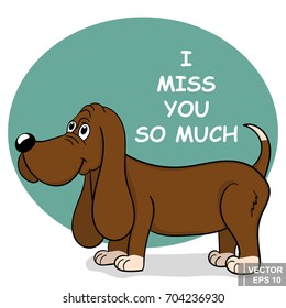 Dog. A pet. Vector illustration. The icon. For your design.