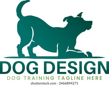 Perro, mascota, diseño de logotipo veterinario para Descarga
