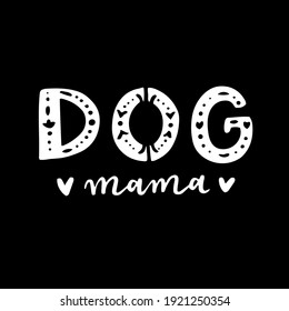 dog phrase black and white poster. Inspirational quotes about dogs. Hand written phrases about dog adoption. Adopt a dog. Saying about dogs.