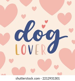 Dog Phrase Colorful Poster. Inspirational Quotes About Dogs. Hand Written Phrases About Dog Adoption. Adopt A Dog. Saying About Dogs.