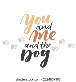 afiche colorido de frase de perro. Citas inspiradoras sobre perros. Frases escritas a mano sobre la adopción de perros. Adopta un perro. Diciendo sobre los perros.