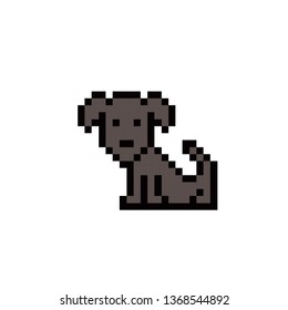 Dog pixel art