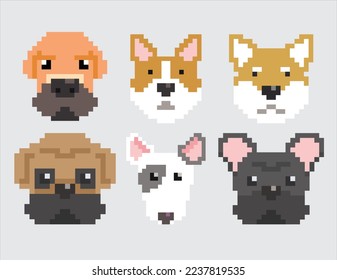 Dog Pixel monta una tierna caricatura de 8 bits