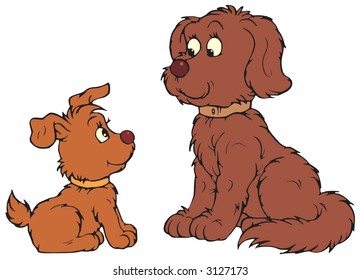 Dog and Pup
