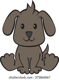 Dog, Puppy, Clip-art, Vector, Illustration