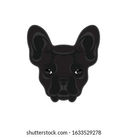 Dog Puppy Head face Illustration