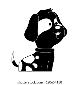 dog or puppy house pet icon image 