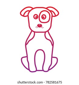 dog or puppy pet icon image  bird tropical icon image