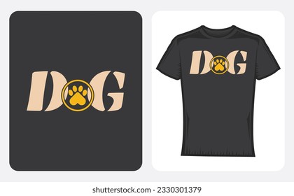 Diseño de letras para camisetas, afiche, pegatinas, camiseta de perro, tipografía, ilustración vectorial, diseño de citas.