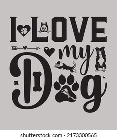 Dog Quotes SVG Design, Perfect For T-Shirt And Others