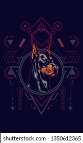 Dog sacred geometry
