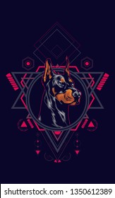 Dog sacred geometry
