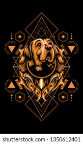 Dog sacred geometry