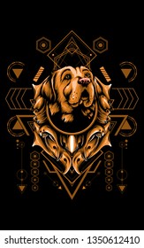 Dog sacred geometry