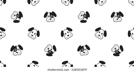 dog seamless pattern french bulldog head vector paw footprint pet puppy breed cartoon repeat wallpaper doodle tile background gift wrapping paper illustration scarf design isolated