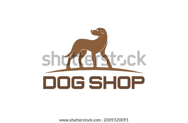 Dog Shop Logo Icon Template Stock Vector (Royalty Free) 2009320091 ...