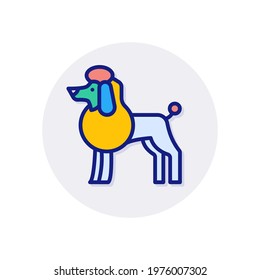 Dog Show Icon In Vector. Logotype