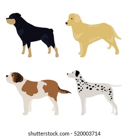 Dog Side View Set 1