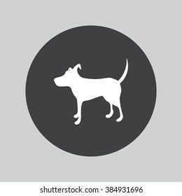 Dog sign icon. Pets symbol