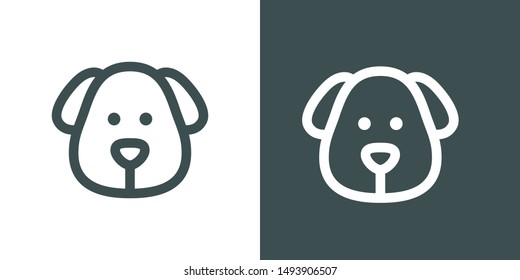 Dog Sign Symbol Icon Vector