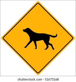 Dog Sign Vector