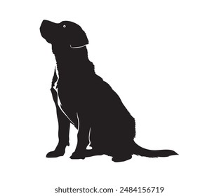 Dog silhouette animal, silhouette, dog, vector, black, illustration, mammal, cat, animals, pet, wild, isolated, white, nature, lion, icon, fur, panther, wildlife, symbol, tail, canine, predator, zoo