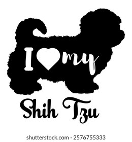  dog silhouette, dog, dog breeds, logo, vector, silhouette, i love my dog, animal, illustration, icon, sign, design, black, symbol, pet, love