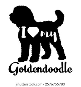  dog silhouette, dog, dog breeds, logo, vector, silhouette, i love my dog, animal, illustration, icon, sign, design, black, symbol, pet, love