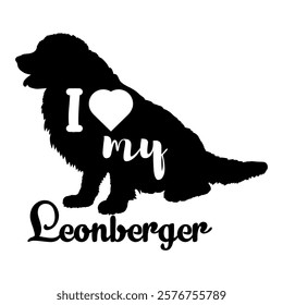  dog silhouette, dog, dog breeds, logo, vector, silhouette, i love my dog, animal, illustration, icon, sign, design, black, symbol, pet, love