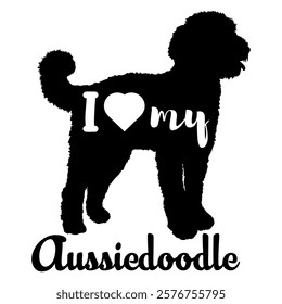  dog silhouette, dog, dog breeds, logo, vector, silhouette, i love my dog, animal, illustration, icon, sign, design, black, symbol, pet, love