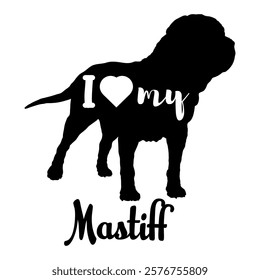  dog silhouette, dog, dog breeds, logo, vector, silhouette, i love my dog, animal, illustration, icon, sign, design, black, symbol, pet, love