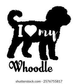  dog silhouette, dog, dog breeds, logo, vector, silhouette, i love my dog, animal, illustration, icon, sign, design, black, symbol, pet, love