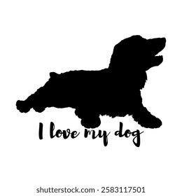 dog silhouette, dog, dog breeds, logo, vector, silhouette, i love my dog, animal, illustration, icon, sign, design, black, symbol, pet, love
