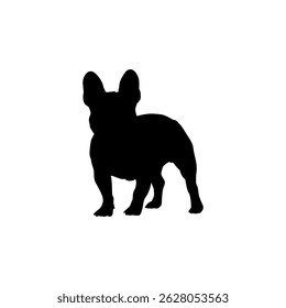 Dog Silhouette, can use for Logo, Art Illustration, Apps, Pictogram, Website, or Graphic Design Element. Vector Illustration 
