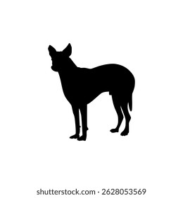 Dog Silhouette, can use for Logo, Art Illustration, Apps, Pictogram, Website, or Graphic Design Element. Vector Illustration 