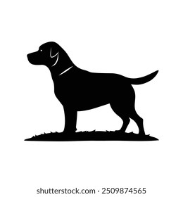 Dog Silhouette illustration  With Vector File