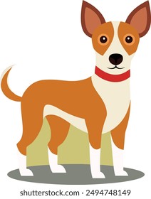 Silueta de perro. Vector de perro. Arte canino