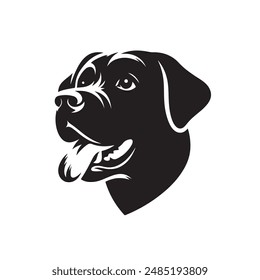 Dog  silhouette vector design eps