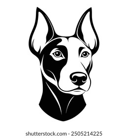 dog silhouette vector design eps
