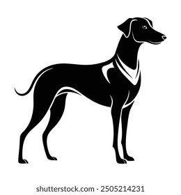 dog silhouette vector design eps
