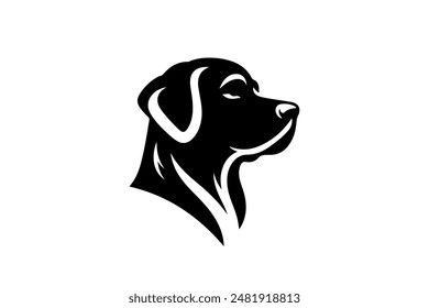 Dog silhouette vector eps Illustration 