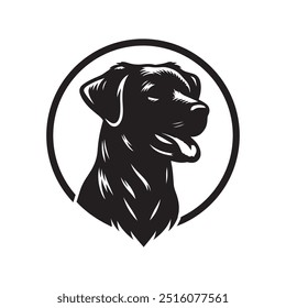 Dog Silhouette vector eps Dog illustration,  art, Dog Drawing