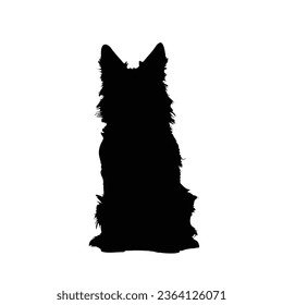 Dog Silhouette Vector. Dog Vector Illustration.